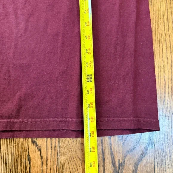 Champion Harvard University T-Shirt Graphic Logo XL Maroon Burgundy College - Picture 6 of 6